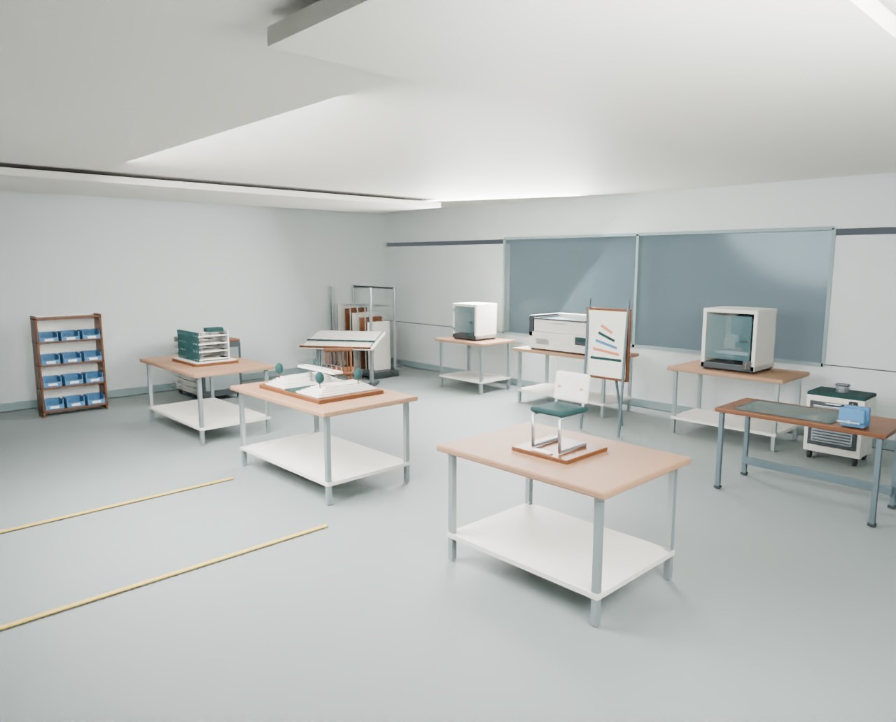 Development imagery for a virtual architecture workspace